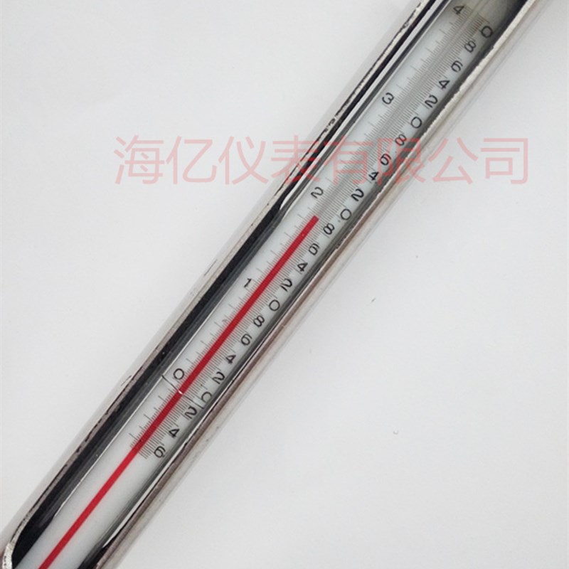 WQG-17金属套海水养殖温度计不锈钢塑料表层水温表-5+40度-6~41度