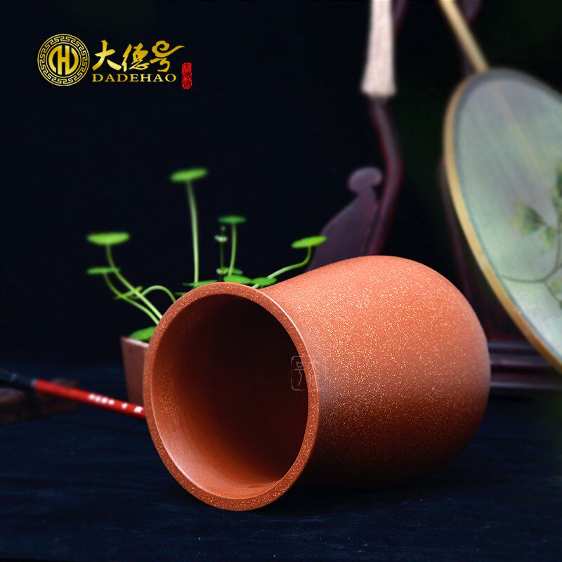 大德号 宜兴精品紫砂花盆 凤尾盆 建兰兰花草盆 花卉盆栽