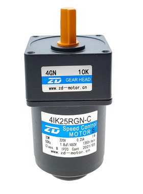 25W 220V 交流齿轮减速电K 4I机25RGN-C 可配 4GN 3K~750K 变速箱