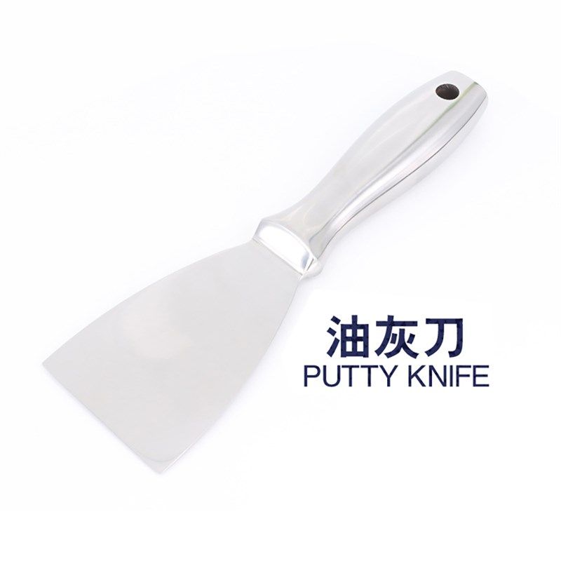 油灰刀子刮刀不锈洁刮腻子清钢铲刀1刮铲寸4寸5寸6寸灰刀抹泥刀铲