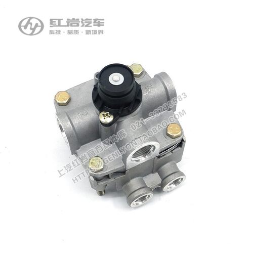 红岩杰盘C500新金刚M500原厂底4手刹车差动式继动阀 3506-7106狮0