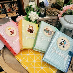 阿怪袋手工拉链纯纳收活页本