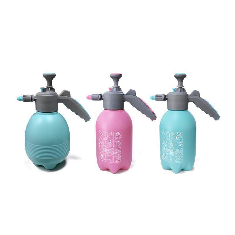 安赛瑞气压式喷水壶园艺浇花壶喷雾器浇水壶喷壶2L颜色随机530000