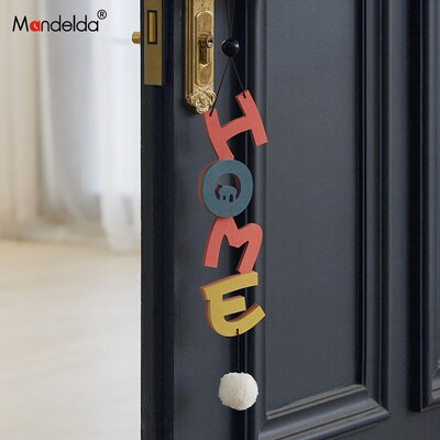 Mande饰d厅创意门把手挂l新居布置装饰用品客a玄关乔迁之喜小挂件