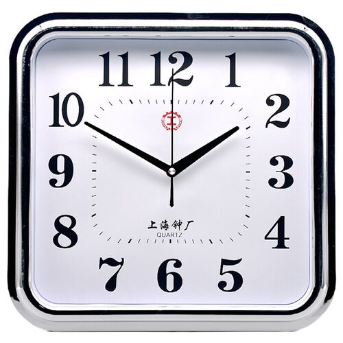 上海14英简静音大挂钟客厅办公英现代寸约石室钟卧室墙上挂表时钟