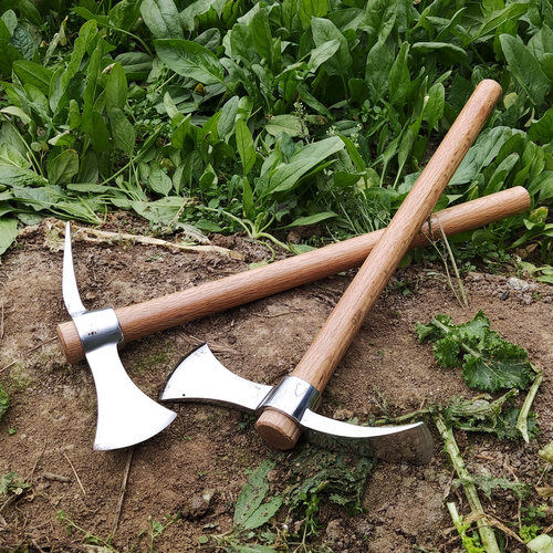 盆锈钢镐斧便携刨砍两用小号锄头松土挖树桩不一工具景体淬火冰镐