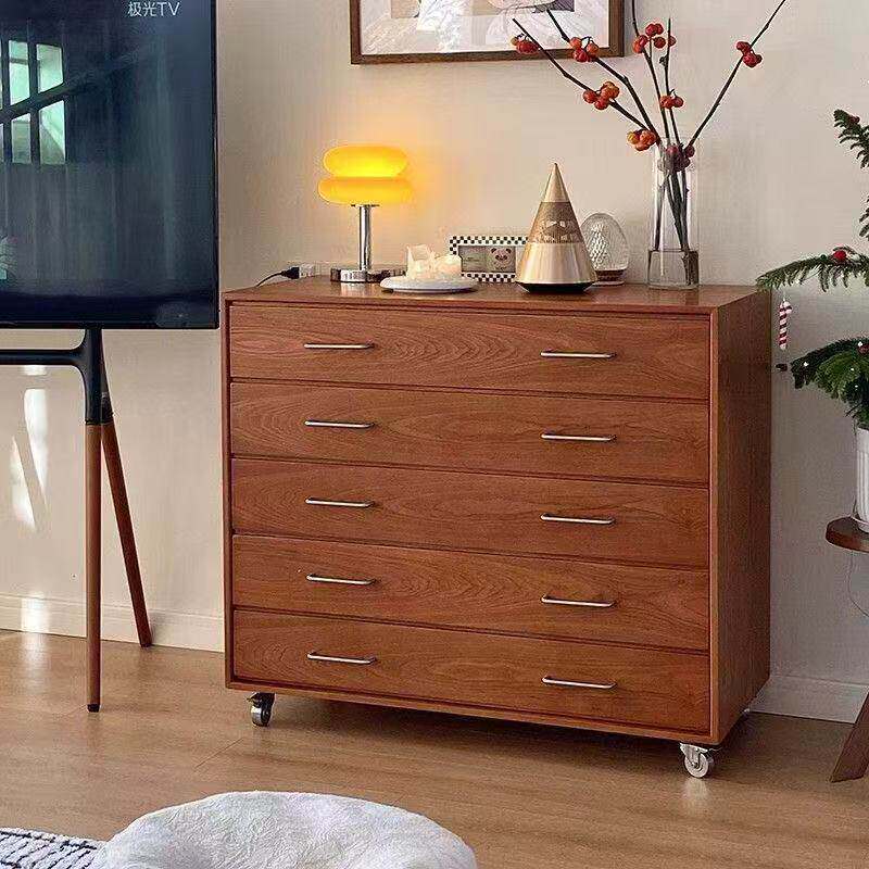 天坛家具实木中古风五斗
