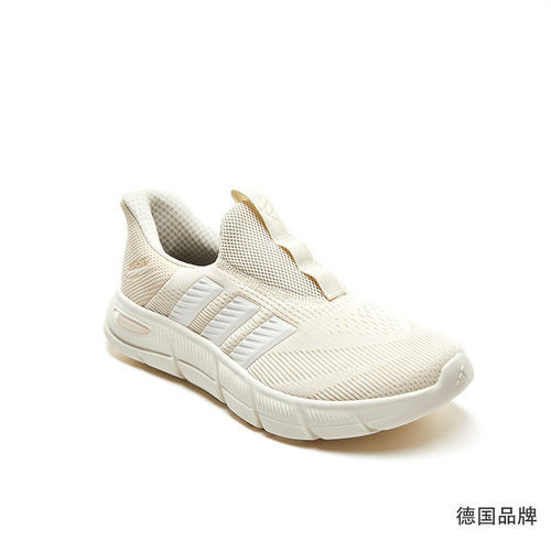 阿迪达斯男女透气一脚蹬跑步鞋