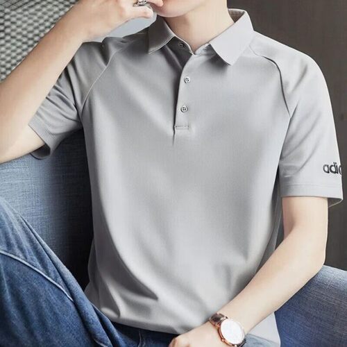 Adidas阿迪达斯男透气短袖POLO衫