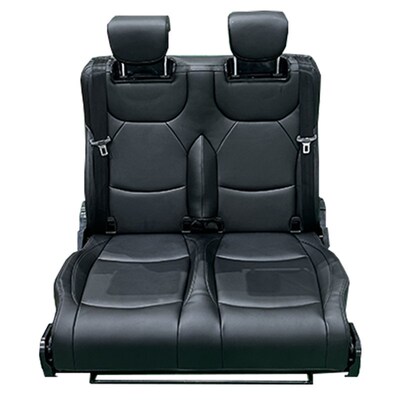 舒宜房车座椅改装荣耀两折叠露营车变床v80v90两人连排座椅可放平