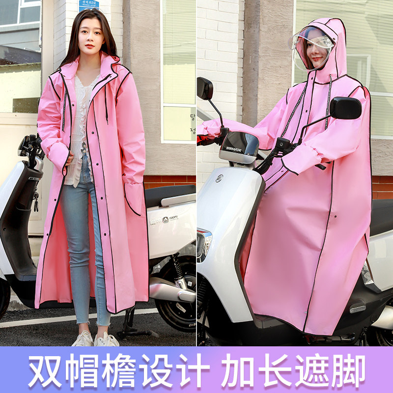 雨衣女款长款全身防暴雨电动车雨衣透明雨披2025新款成人女徒步行