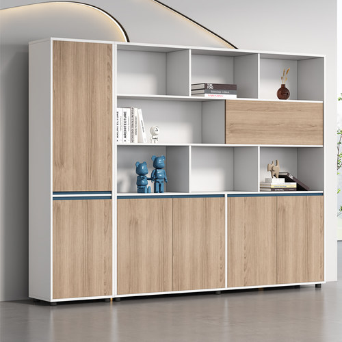 文件柜办公室书柜资料柜办公柜子办公柜背景柜文件收纳柜收纳柜