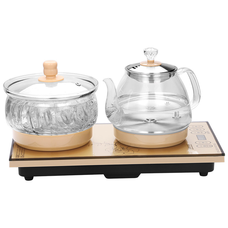 底部全自动上水电热烧水壶家用抽水器泡茶炉电磁炉茶具功夫茶套装
