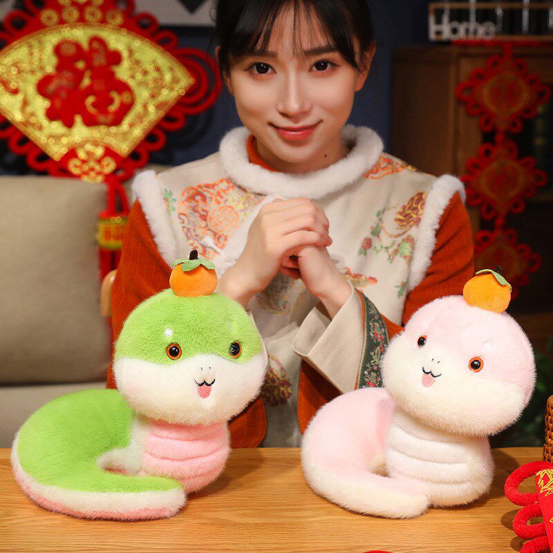生日礼物38妇女节送女朋友老婆女孩小学生蛇年公仔10岁儿童9儿子8