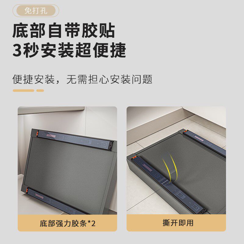 厨房拉篮橱柜内抽屉式调味收纳盒柜内下水槽免安装超深放碗置物架