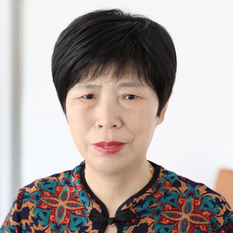 老人假发全头套女真发自然奶奶款黑色短发化疗光头专用假发套薄款