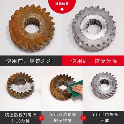 金属润滑剂螺丝螺栓松动剂锁芯链轮除锈润滑剂车窗金属除锈清洁剂