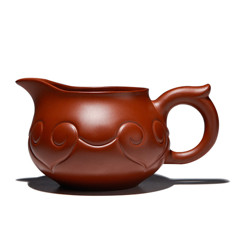 御壶 宜兴紫砂公道杯茶海茶杯功夫茶具配件过滤分茶器大红袍茶滤