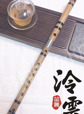 专业笛子龙凤手工雕刻演奏收藏高级竹笛双插 泠雲云的笛箫小店