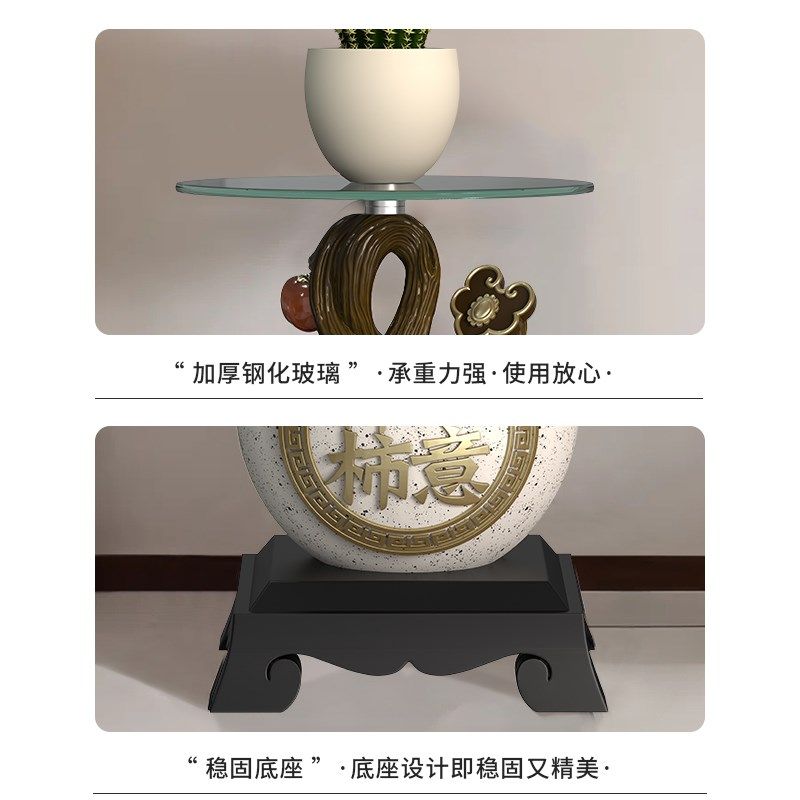 入户门口葫芦电视柜旁边大摆件乔迁新居礼物玄关落地转角处装饰品