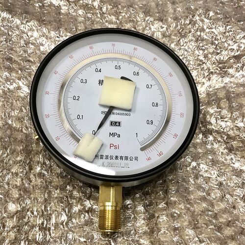 0.4级 双刻度精密压力表 雷派 yb-150a 1mpa145psi 150mm M20X1.5