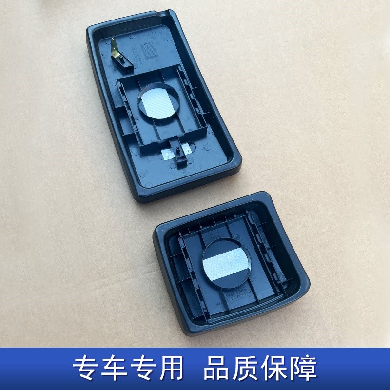 适用解放jh6后视镜j7镜片倒车反光j7货车原厂配件大全电动加热b90