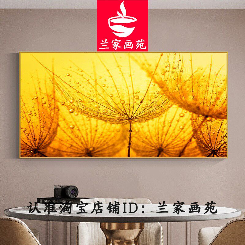 高清玄关画背有靠山吉祥画福鹿镇宅挂画走廊北欧风星空麋鹿装饰画
