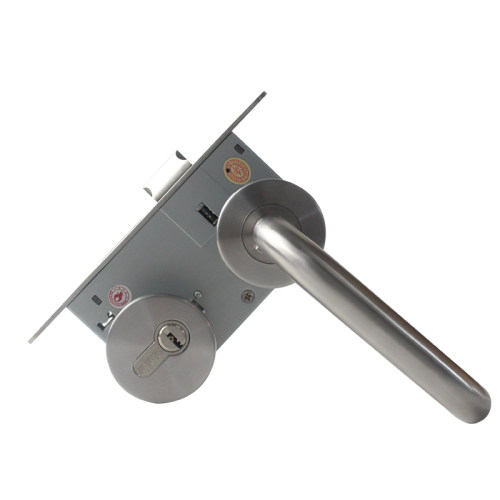 顶韧304不锈钢防火门锁面板180长德欧标医院通用过道消防5072包邮