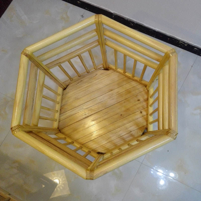 儿童站椅站桶宝宝安全椅学站护栏婴儿学站车围栏椅全实木宝宝站栏