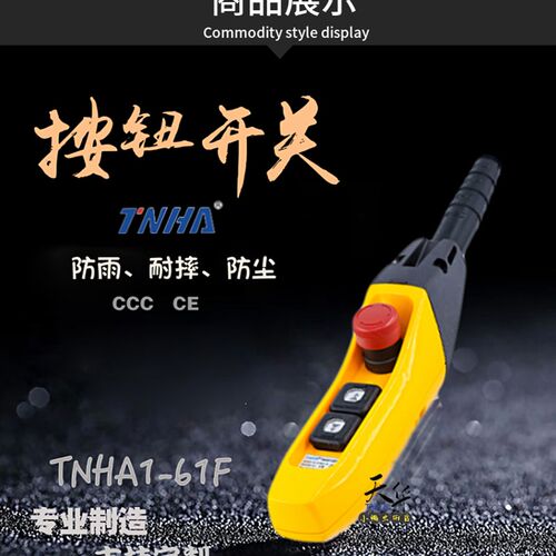 天华 防雨 TNHA 61FS 行车 起重机 手柄 电动 葫芦 按钮开关