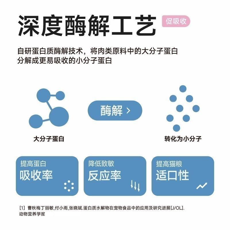 纯福全价全期猫粮无谷酶解鸡肉冻干幼猫成猫专用主食天然无谷猫粮