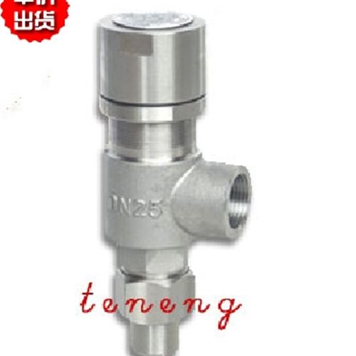 安全阀A21W-16P A21F-40P-簧微启式外螺纹泄1安全阀4分A2压H弹16C