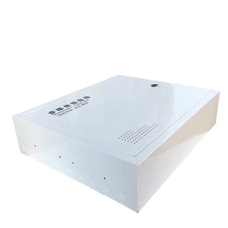 明装多媒体信息箱 家用弱电布线箱 交换机集线挂墙箱600x500大号