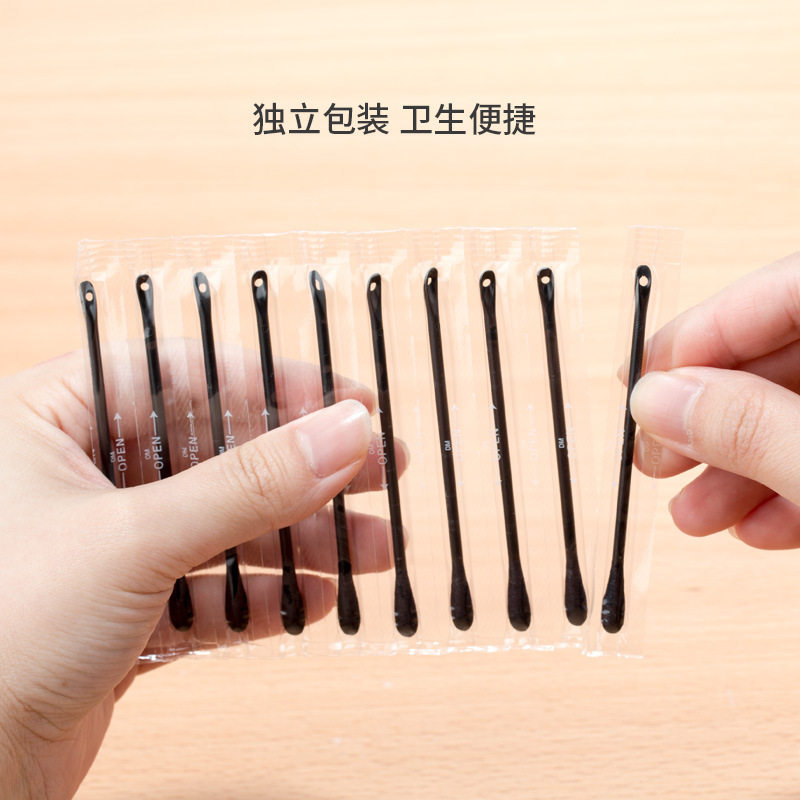 一次性独立包装挤痘棒去黑头神器刮黑头工具双头清洁挖掏耳棉签棒
