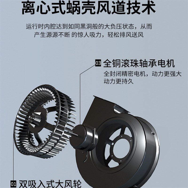 380V  750W  冷库专用风幕机商用强力风帘机。
