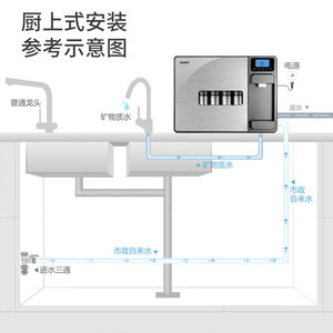 爱华普净水器直饮水机壁挂加热净化一体反渗透家用即热台式纯水机