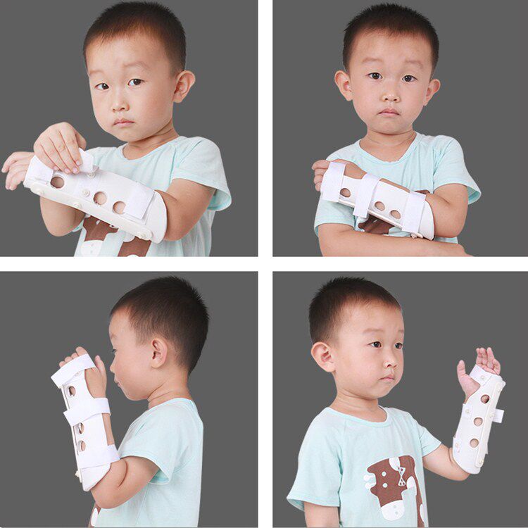 幼儿童手臂骨折固定前臂手腕桡尺骨胳膊扭伤支具代替石膏护具夹板