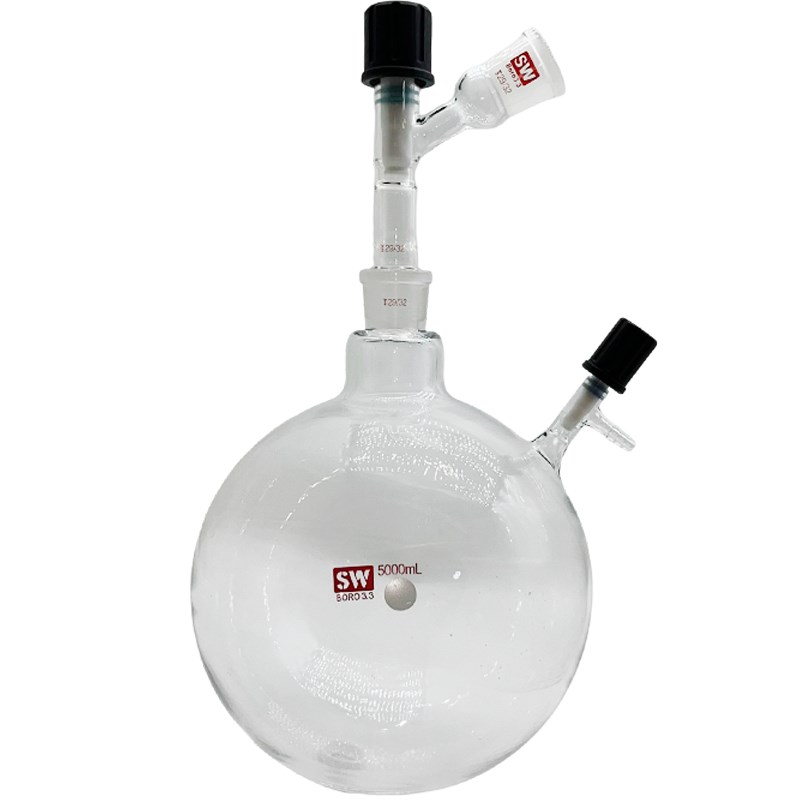溶剂转移接头 0-4/8/12mm 具四氟全包耐有机物腐蚀高真空节门阀门
