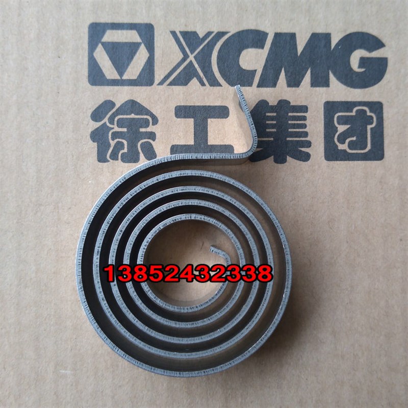徐工压路机离合踏板回位簧22吨26吨油门离合圆形钢片弹簧XS265JS
