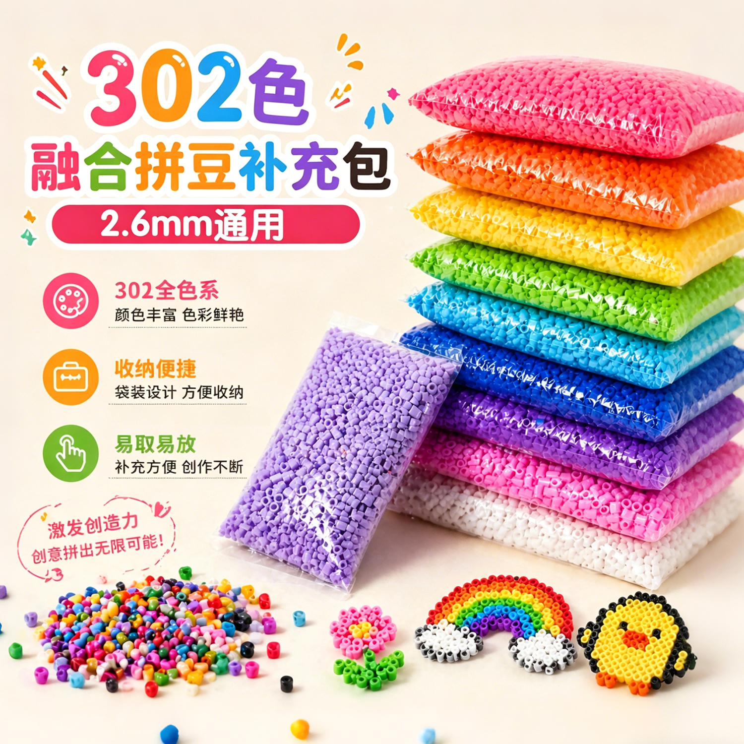 302全系列MARD同源拼豆