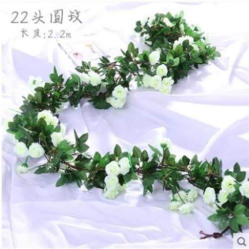 新款上坟用节扫墓饰料花装塑假花祭祀摆放挂花清明祭奠花藤链墓碑