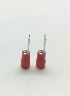 叉形U型预标缘端头SV1.25-3冷压接线端子国绝0保紫铜 厚环.7mm
