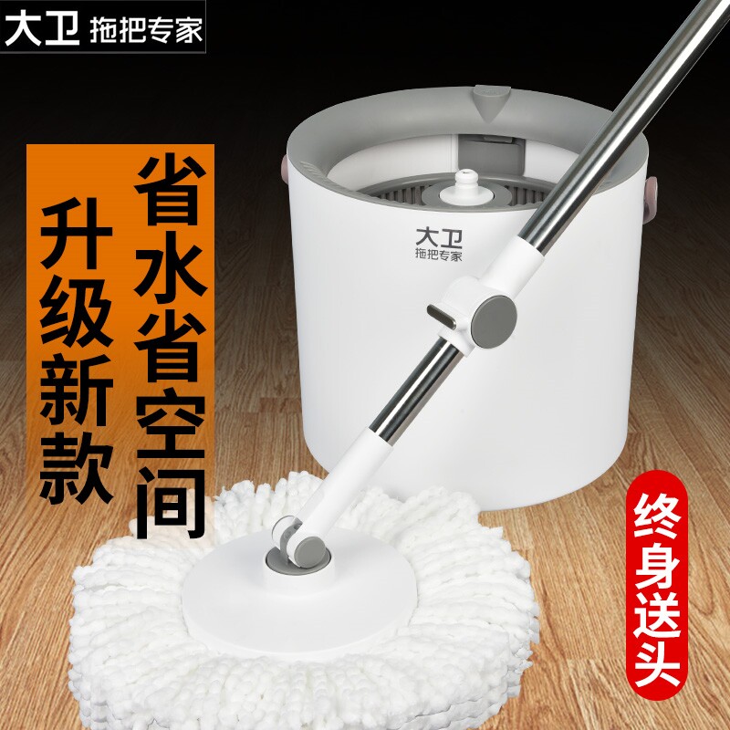 免手洗拖把2023旋转新款懒人家用拖把桶一拖墩布净单桶自动地拖布