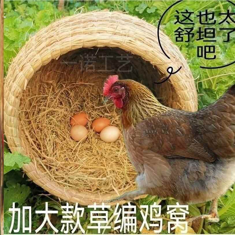 鸡窝大号母鸡下蛋窝鸭鹅户外鸡舍鸡窝下蛋窝草鸡窝下蛋窝架子