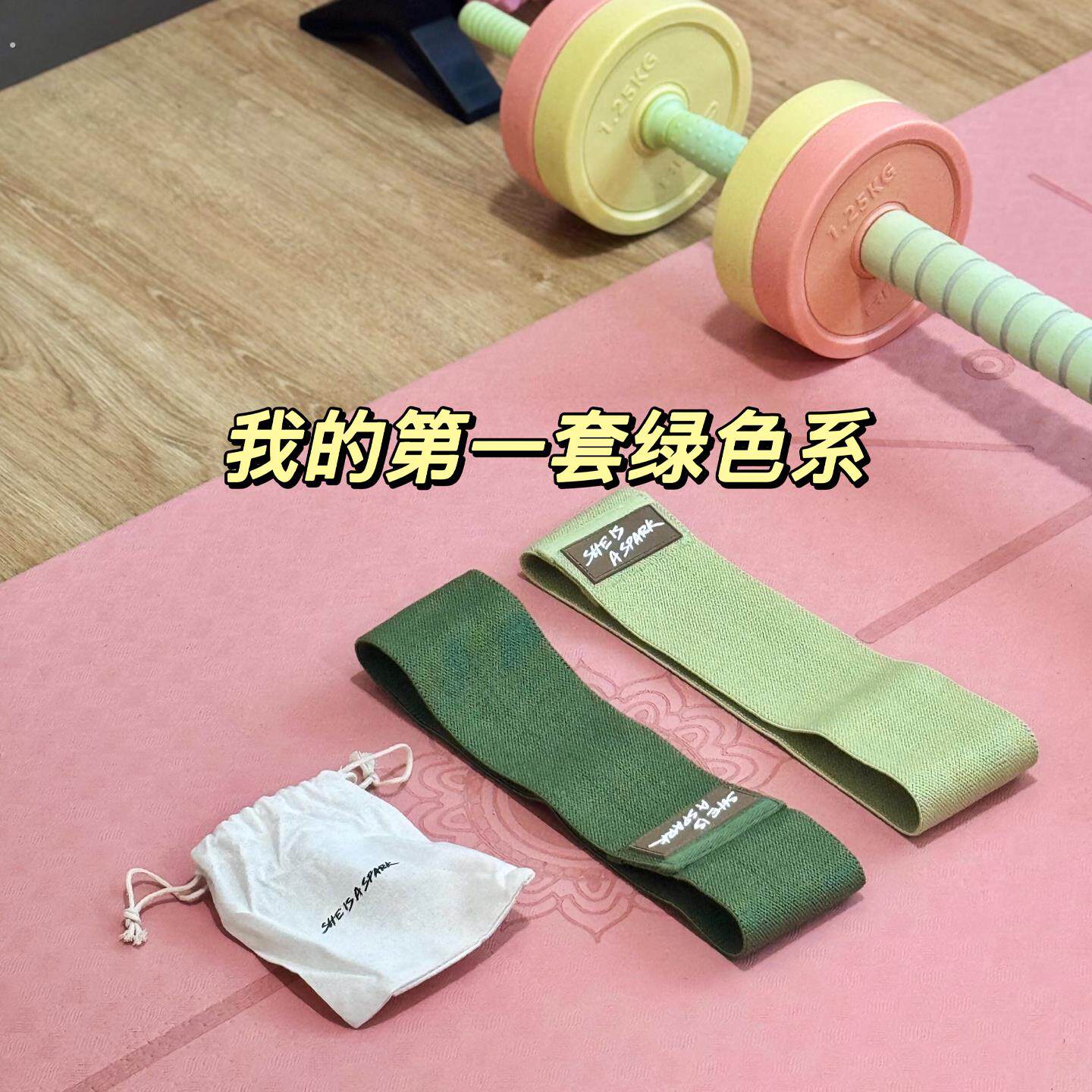 弹力带阻力带拉伸腿部翘臀练臀健身拉力带瑜伽普拉提运动力量训练