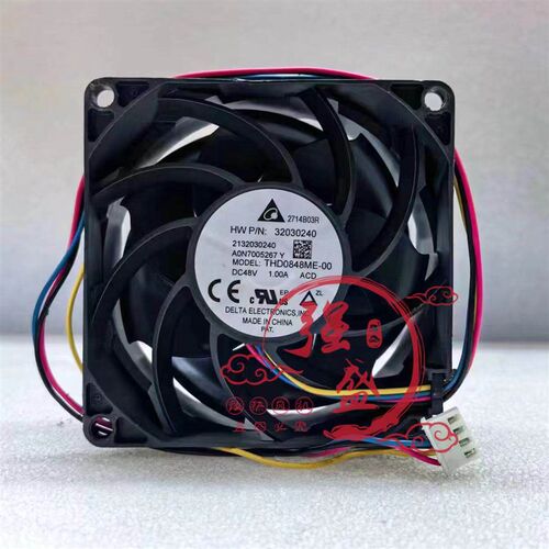 THD0848ME-00 全新原装台达 48V 1.00A 8038 四线大风量散热风扇