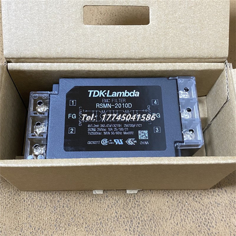 RSMN-2010RSMN-2010日本TDK-Lambda电源滤波器10A250V全新正品