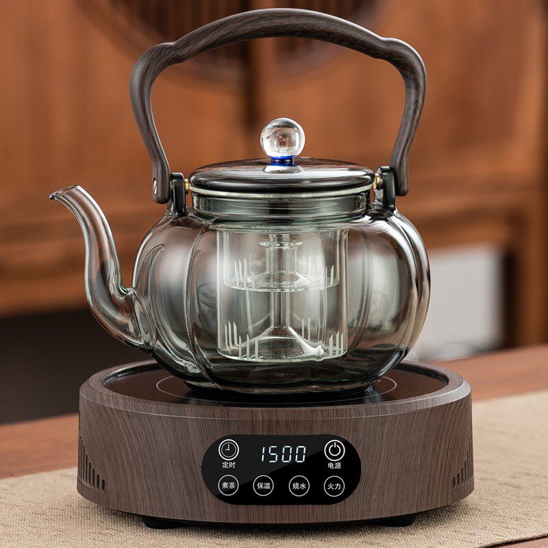 全自动水开断电煮茶炉蒸煮茶器电陶炉1500瓦大功率带保温烧水泡茶