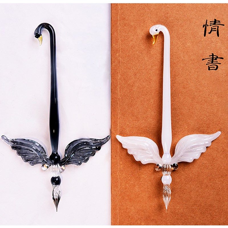 创意玻璃笔礼盒手工玻璃蘸水笔 其它功能笔