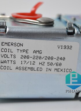 原装EMEROSN 艾默生电磁阀线圈 AMG 208-220V X-13758-7006 V2346